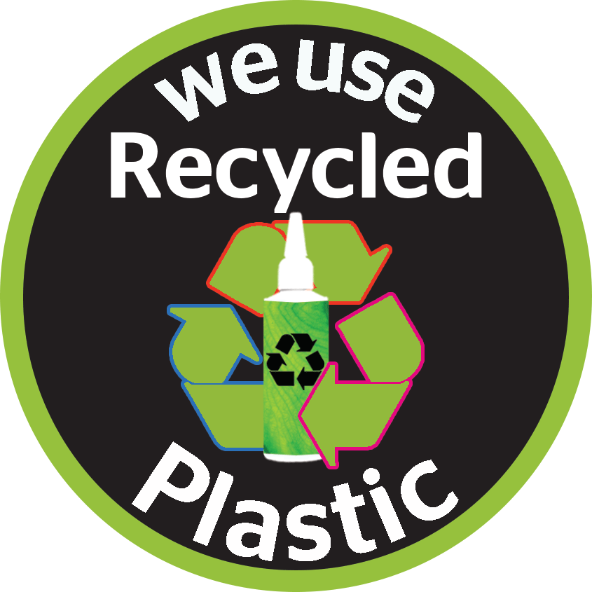 We use recycled Plastic